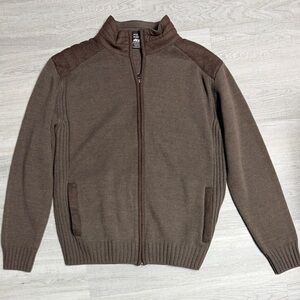 Kuhl Men's Brown Zip-Up Sweater